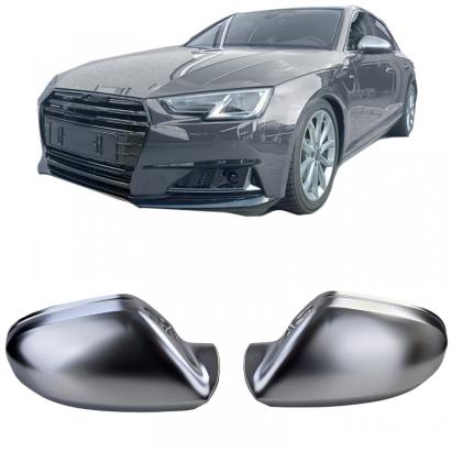 Capsule oglinzi argintii mate pentru înlocuire pentru Audi A6 4G 11-18 cu asistență la schimbarea benzii Performance AutoTuning