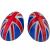 Capace oglinzi Union Jack alb albastru roșu potrivite pentru Mini F54 F55 F56 F57 13-18 Performance AutoTuning