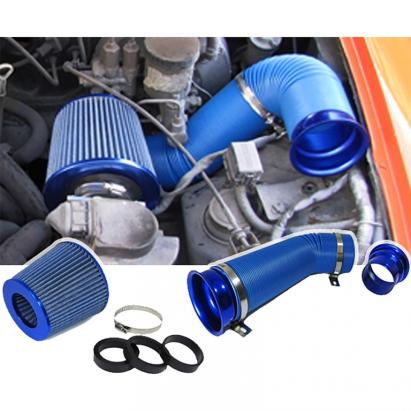 Kit de performanță cu aer rece cu set de filtru de aer sport albastru Performance AutoTuning