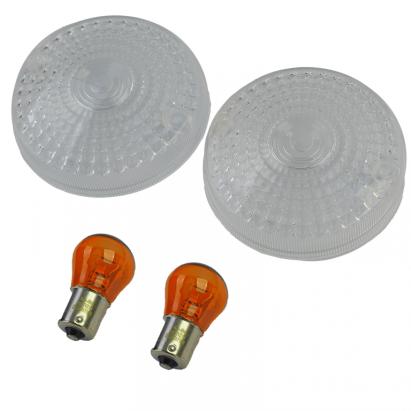 Lentile de semnalizare pentru motocicletă, lentile de indicator pentru Honda CB 550, CB 650, CB 750, CX 500, GL1000 Performance AutoTuning