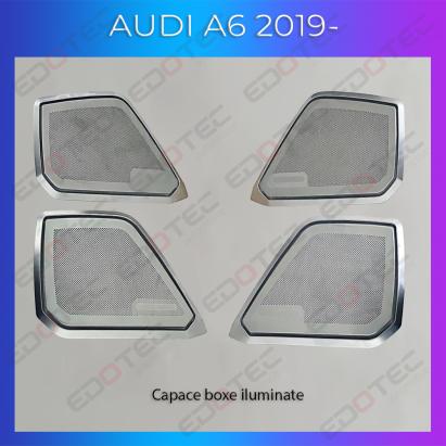 Lumini ambientale Audi A6 C8 2019+ cu capace difuzoare iluminate