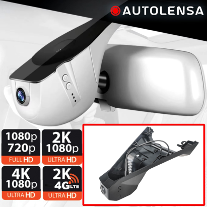 Cameră DVR dedicată Peugeot 4008/5008 2015-2018 1080p WiFi 24/7 Autolensa