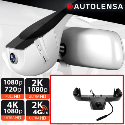 Cameră DVR față Toyota Prado 2024 OEM 1080p WiFi 24/7 Autolensa
