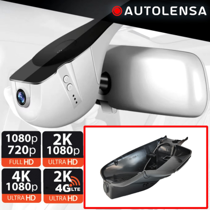Cameră DVR față Jeep Compass 2021-2024 1080p WiFi 24/7 Autolensa