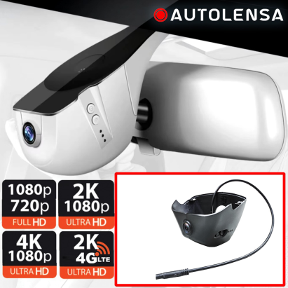 Cameră DVR față-spate Honda Civic 2022-2024 OEM WiFi 24/7 Autolensa Gri