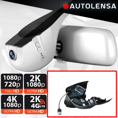 Cameră DVR față Ford Focus 2019-2021 OEM 1080p WiFi 24/7 Autolensa