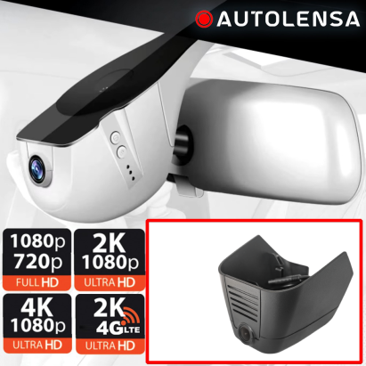 Cameră DVR față 1080p pentru Jaguar XE/XF 2023+, Autolensa 24/7, negru