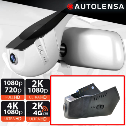 Cameră DVR față 1080p pentru Land Rover Range Rover Sport, Autolensa 24/7, negru