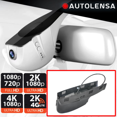 Cameră DVR față BMW X3 E83 2004-2010 1080p WiFi 24/7 Autolensa