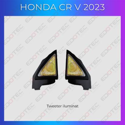 Lumini ambientale Honda CR-V 2023 cu tweeter iluminat și control din telefon