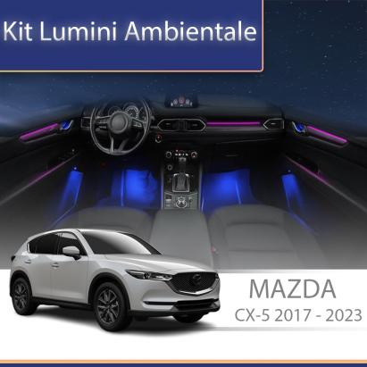 Kit lumini ambientale RGB pentru Mazda CX-5 2017-2023, set complet dedicat