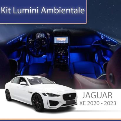 Kit lumini ambientale Jaguar XE 2020-2023, set complet cu control din telefon