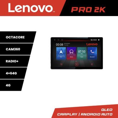 Navigație Android Hyundai Kona Lenovo Pro 13 inch 2K, 4G, DSP, 4+64GB
