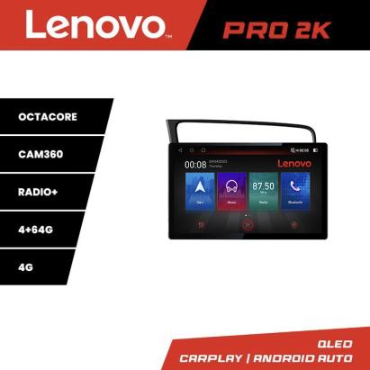 Navigație Android Lenovo PRO 2K 13 inch 4+64GB 4G pentru VW Golf 7