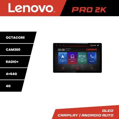 Navigație auto VW Lenovo PRO 13 inch 2K, 4GB RAM, 64GB, 4G, DSP