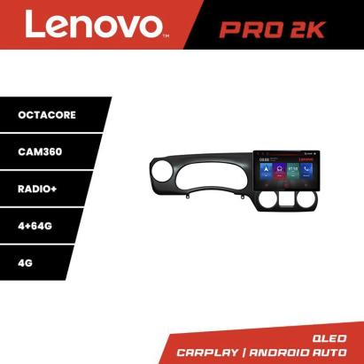 Navigație Jeep Wrangler 2014-2016 Lenovo PRO 13 inch 2K, 4G, 4+64GB