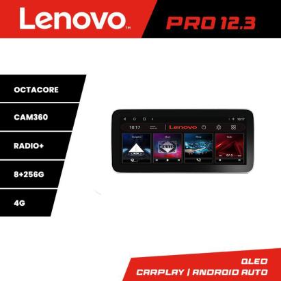 Navigație Audi A4 B6 Lenovo PRO 12.3 QLED, 8+256GB, 4G, GPS, DSP