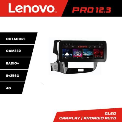 Navigatie Android Mitsubishi Outlander 2013-2019 Lenovo PRO 12.3 QLED 8+256GB 4G