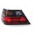 Lumina spate stânga roșie-neagră potrivită pentru Mercedes W124 E-model 1993-1995 Performance AutoTuning