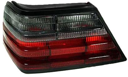 Lumina spate stânga roșie-neagră potrivită pentru Mercedes W124 E-model 1993-1995 Performance AutoTuning