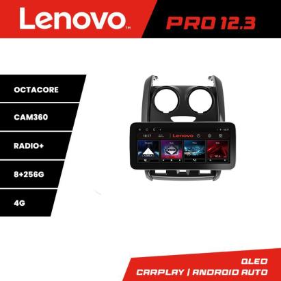 Navigatie Lenovo PRO 12.3 QLED 4G pentru Dacia Duster 2012-2019