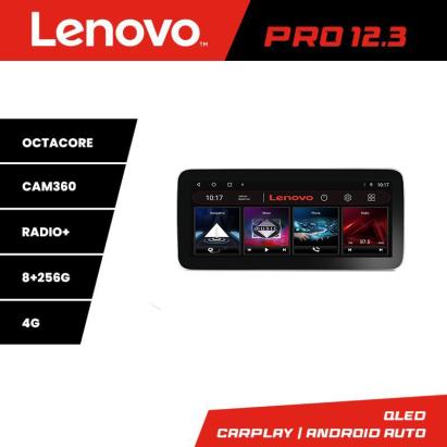 Navigație Android Lenovo PRO 12.3 inch QLED pentru Dacia Duster 2019+