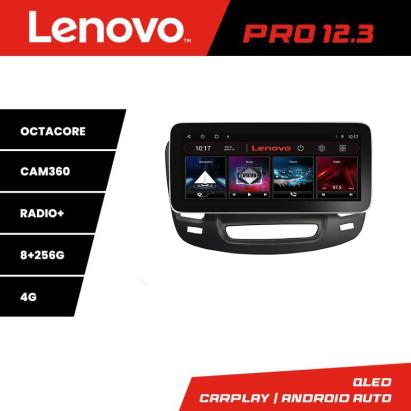 Navigație Chrysler 200 2015-2019 Lenovo PRO 12.3 QLED 8GB+256GB 4G