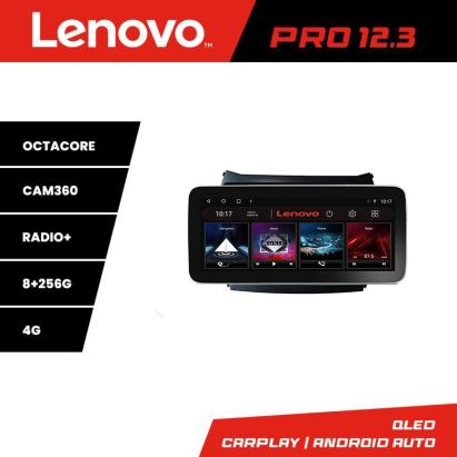 Navigație Hyundai Santa Fe IX45 2013-2017 Lenovo PRO 12.3 QLED 8GB+256GB 4G