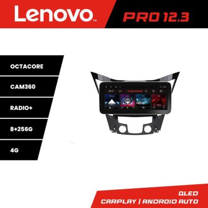 Navigație Hyundai Sonata 2011-2015 Lenovo Pro 12.3 QLED 8GB+256GB 4G