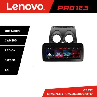 Navigație Nissan Qashqai 2007-2013 Lenovo PRO 12.3 inch QLED 8+256GB 4G