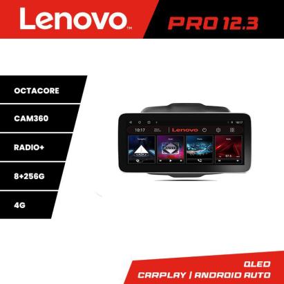 Navigație Jeep Renegade 2015-2020 Lenovo Pro 12.3 QLED 8+256GB 4G GPS