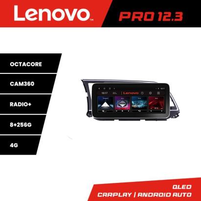 Navigație Hyundai Elantra 2015-2018 Lenovo Pro 12.3 QLED 8GB 256GB 4G