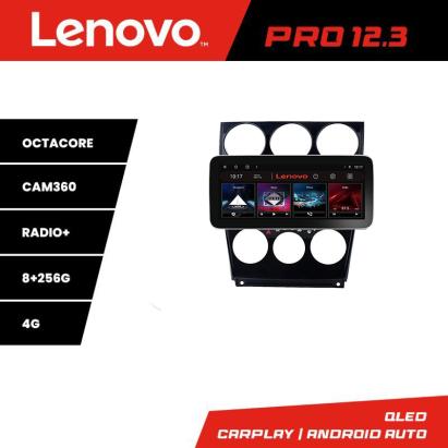 Navigație Mazda 6 2004-2008 Lenovo PRO 12.3 inch QLED 8+256GB 4G