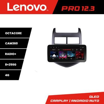 Navigație Android Chevrolet Aveo 2010-2013 Lenovo PRO 12.3 QLED 8+256GB 4G