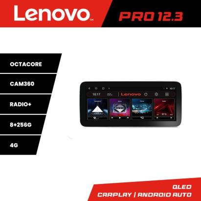 Navigație Citroen Berlingo 2019-2021 Lenovo PRO 12.3 inch QLED 8+256GB 4G DSP