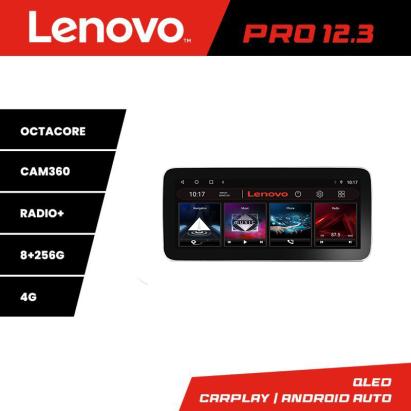 Navigație Dacia 2012+ Lenovo Pro 12.3 QLED 8+256GB 4G DSP GPS
