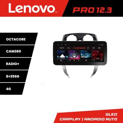 Navigație Nissan Note 2012-2019 Lenovo Pro 12.3 QLED 8GB+256GB 4G
