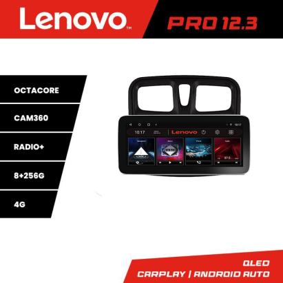 Navigatie Dacia Sandero 2012-2020 Lenovo PRO 12.3 QLED 8GB+256GB 4G