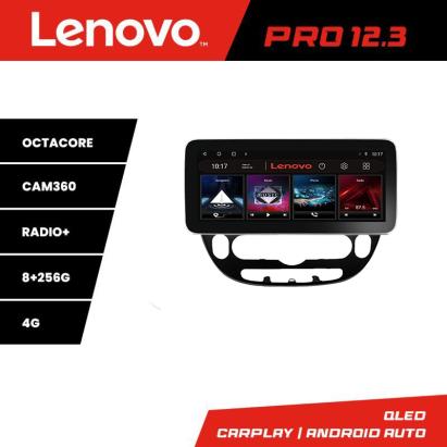 Navigatie Android Kia Soul 2014-2019 Lenovo PRO 12.3 QLED 8+256GB 4G GPS