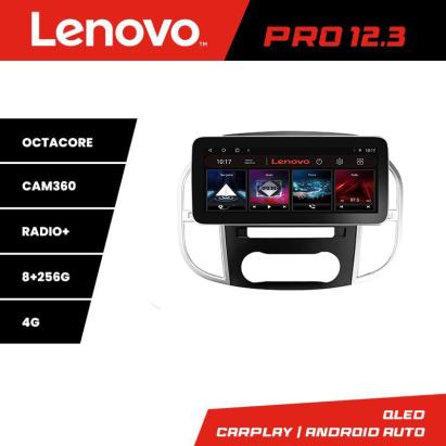 Navigație Android Mercedes Vito W447 2016+ Lenovo Pro 12.3 QLED 8+256GB