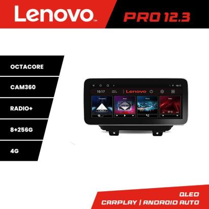 Navigatie Jeep Wrangler 2018+ Lenovo PRO 12.3 QLED 8GB+256GB 4G