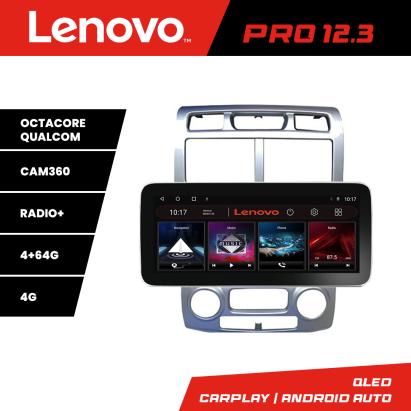 Navigație Kia Sportage 2005-2007 Lenovo Pro 12.3 QLED 4GB+64GB 4G
