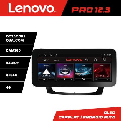 Navigație Mercedes W211 W219 Lenovo Pro 12.3 QLED 4G GPS 4+64GB