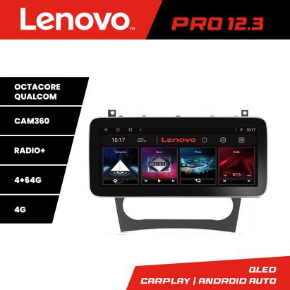Navigație Android Mercedes W203 CLC Lenovo Pro 12.3 QLED 4GB+64GB 4G