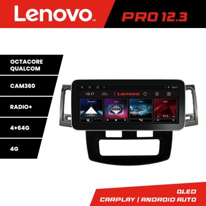 Navigație Toyota Hilux 2008-2014 Lenovo PRO 12.3 QLED 4G GPS 4+64GB