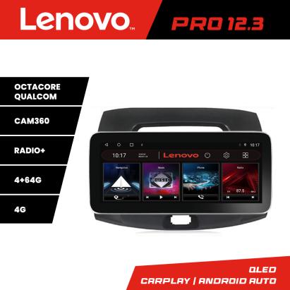 Navigatie Hyundai Elantra 2007-2011 Lenovo PRO 12.3 QLED 4+64GB 4G DSP