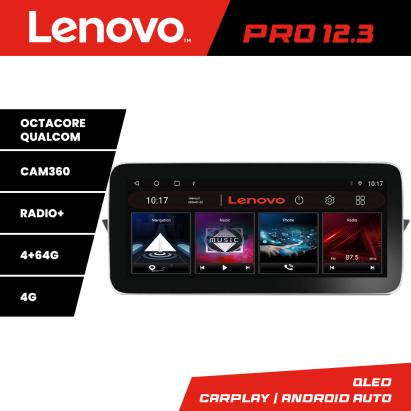 Navigatie BMW X1 E84 Lenovo PRO 12.3 QLED 4GB+64GB 4G DSP GPS