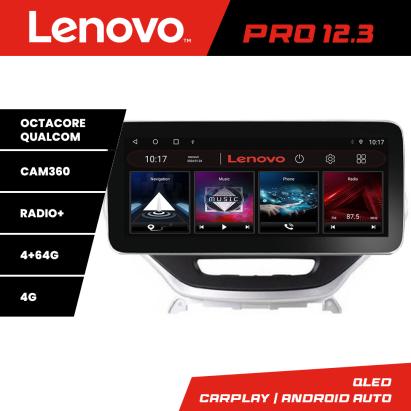 Navigatie Jeep Cherokee 2014-2019 Lenovo PRO 12.3 QLED 4G 4+64GB