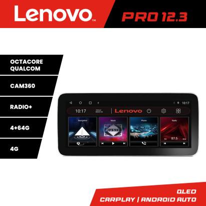 Navigație Nissan Qashqai/X-Trail 2013-2018 Lenovo PRO 12.3 QLED 4GB+64GB