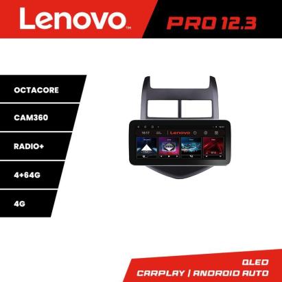 Navigație Android Chevrolet Aveo 2010-2013 Lenovo PRO 12.3 QLED 4G 4+64GB